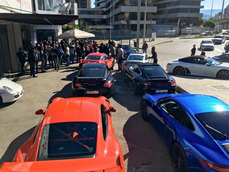 Porsche Club Ride to Shouf